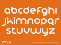 Custom Typeface Development
