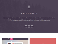 Portfolio Relaunch Idea