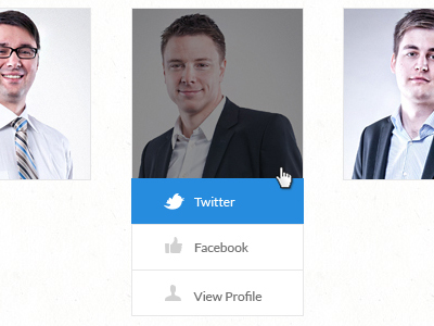 Adeline | Multipurpose PSD - Team Social Icons