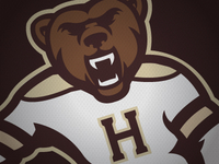 Hershey Skating Bear