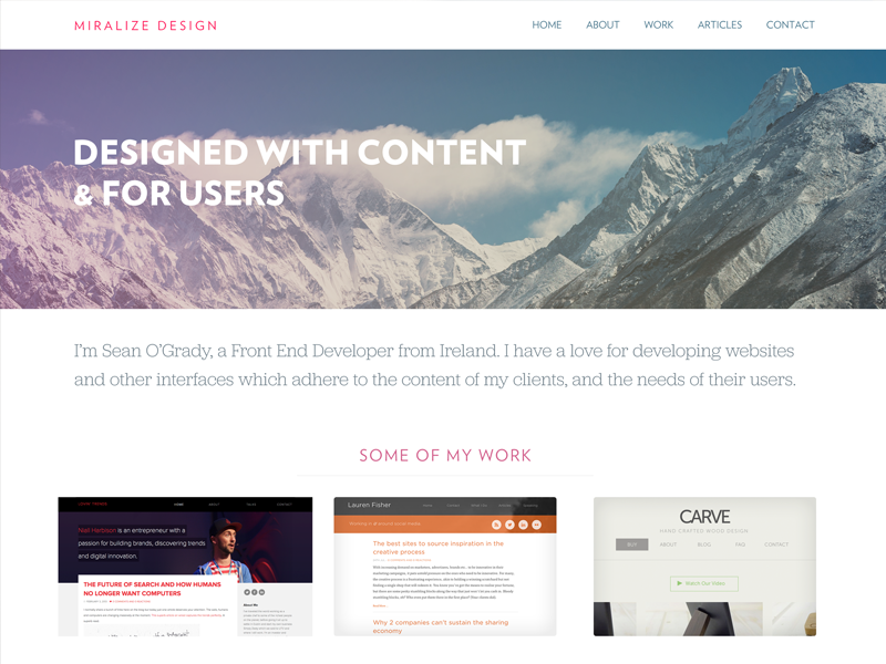 Redesign v3(ish)