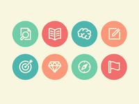 Branding Process Icons