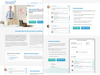 Feature Pages: Health Professionals & Patients 