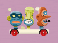 Pulltoy doodle fun