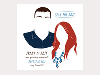 Illustrated Save the Dates 
