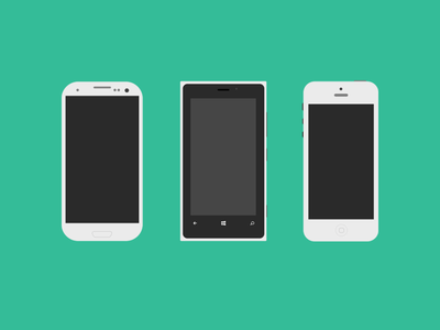 Download Mobile Flagships with PSD