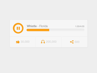 Widget Music Player