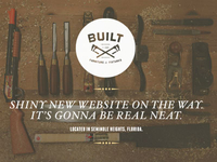 Built Splash Page
