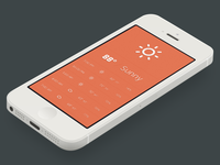 It is not another weather app! Real pixels attached.