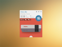 Dribbble Member Card Concept