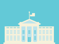 Off-white House