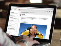 iOS-style Gmail for Desktop!