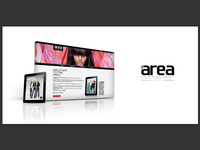 Area Magazine - webpage