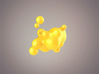 Organic Blob in motion [ANIMATION]