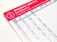 Mta Train Schedule (redesign)