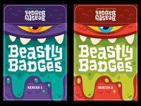 Beastly Badges Labels
