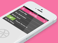 Dribbble To-Do List