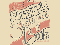 Southern Festival of Books Poster