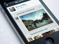 Location Based iPhone Interface