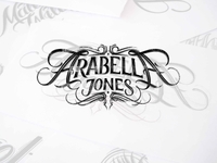 Arabell Jones Handlettering Logo