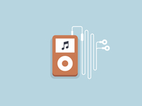 Flat iPod