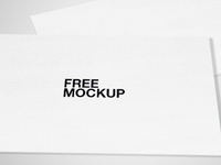 Free Business Card Mockup