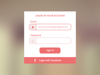 Login Screen