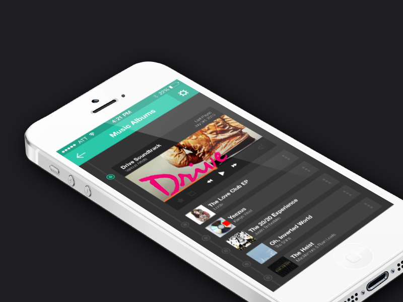 PSD - Music Player