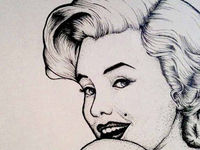 Marilyn Monroe mural