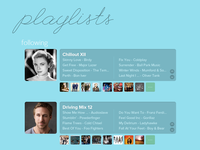 Playlists - Following
