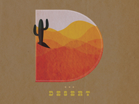 "D" is for Desert!