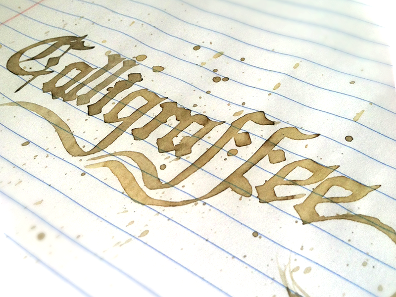 Calligraffee by Brian Stephens