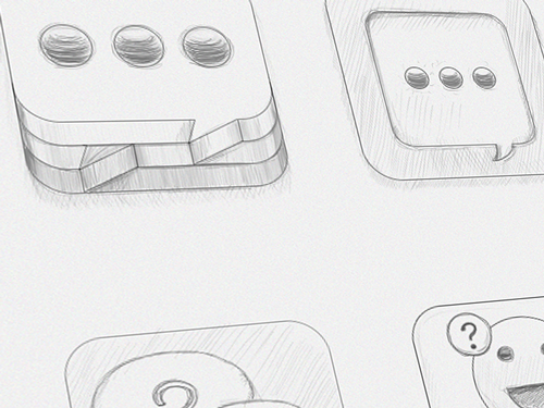 Chat-ios-icon-sketch
