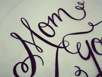 Sketch for Mother's Day Card