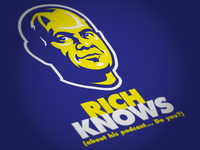 Done for Fun - Rich Eisen T-shirt Dribble