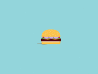 I made a burger.