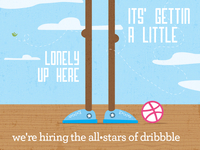 We're Hiring the All-Stars of Dribbble