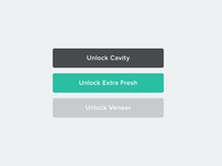 Fresh Flat Buttons