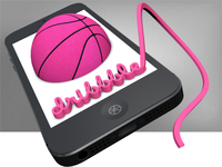 Dribbble 3D