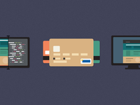 Flattish Illustrations