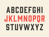 Gin Typeface (GIF)