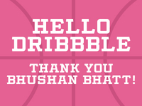 Hello Dribbble