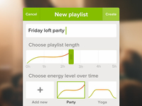 Energy playlist [concept]