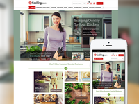 Cooking.com Responsive Redesign