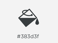  #383d3f