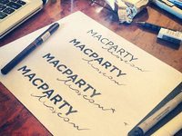 MacPartyMoscow new logo WIP