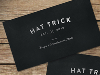 HAT TRICK Business Cards
