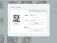 Account Settings [gif]