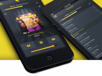 PSD Music Player and Playlist