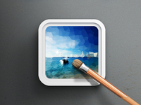 Photo editing icon